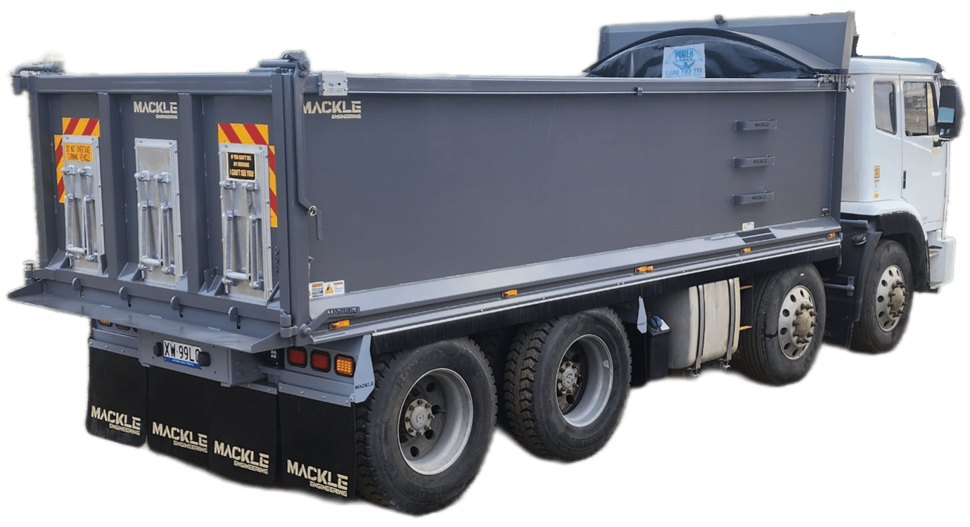 NEW MACKLE HEAVY RIGID TIPPER BODY 8x4– DRIVE IN / DRIVE OUT (8wheeler) - Image 3