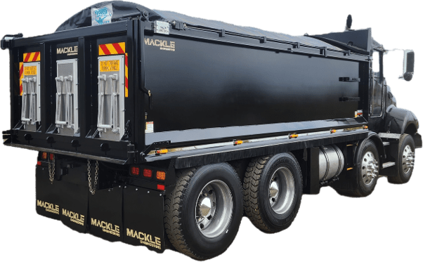NEW MACKLE HEAVY RIGID TIPPER BODY 8x4– DRIVE IN / DRIVE OUT (8wheeler)
