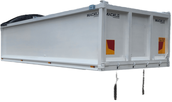 8 WHEELER or TRI AXLE DOG TIPPER BODY & ELECTRIC TARP (Pick up or shipped) - Image 2